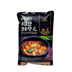 정성곳간 강순의 푸짐한 염소탕 700g, 4개