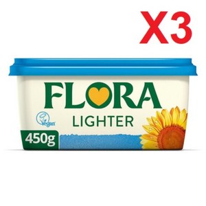 450G 3개 플로라 비건 라이터 스프레드 식물성오일 마가린 Floa Vegan Lighte Spead