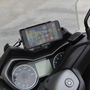 발통마켓 YAMAHA XMAX 300 엑스맥스 스마트폰 거치대 마운트 멀티바 핸들바, XMAX300네비거치대(1pcs), 1개