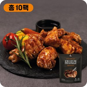 꼬기다 오븐구이 한입 닭가슴살 100g 숯불데리야끼맛, 10개