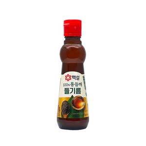 백설 100% 통들깨 들기름 300ml 300ml, 10개