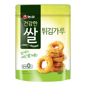 농심 건강한쌀 튀김가루, 450g, 3개