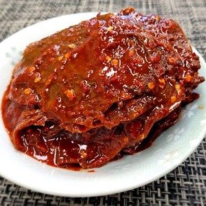 또밥찬 단풍콩잎 400g 국내가공 장아찌 절임, 1개