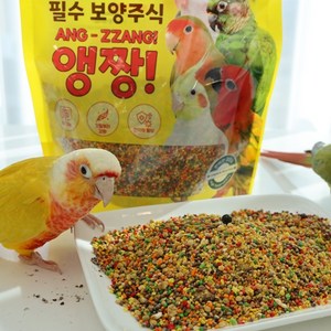 앵무새 모이 앵짱 500g 새용품 먹이, 1개