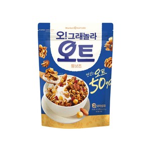 오리온 마켓오 오그래놀라 오트 통넛츠 255g 시리얼 간편간식, 3개