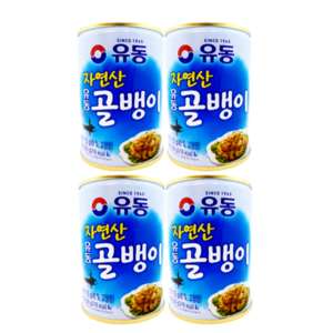 유동 자연산 골뱅이, 300g, 4개