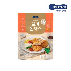 베베쿡 바르게 만든 꼬마돈까스 1개, 단품, 350g