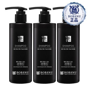 서울대밥스누 약콩모 스칼프 딥클렌징 탈모증상완화 샴푸, 400ml, 3개