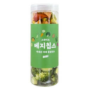 3651 스탠다드 국내산 강아지 베지칩스 야채 동결건조 60g, 1개