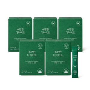 네츄럴굿띵스 속편한 다이어트 30포, 90g, 5개