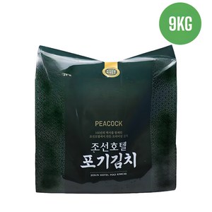 peacock 조선호텔 포기김치 냉장, 9kg, 1개