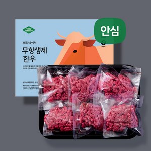 베리네이처 무항생제 한우 안심 다짐육 이유식소고기+유아식 300g1등급[냉장], 1개, 5.일반포장안심 30gx10봉지(3번다짐)초기