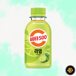 비타500 라임 비타민음료, 170ml, 24개