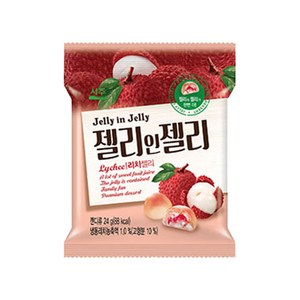 서주 젤리 인 젤리 리치, 1개, 23g