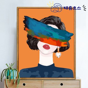 티류으스[국내 배송] 명화 DIY 그리기 고백 풍경화 캔버스형 직장인취미 유화그림 장식품 선물용 40x50, 996142, 1개