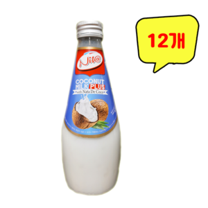 (무료배송) 니타 코코넛밀크 플러스 위드 나타드코코 290ml x 12개