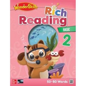 WonderSkills Rich Reading Basic 2 SB+WB (with QR Audio), 투판즈