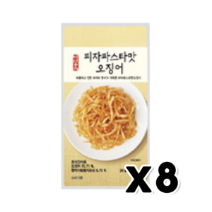 썬푸드 피자파스타맛 오징어 안주간식 30g x 8개