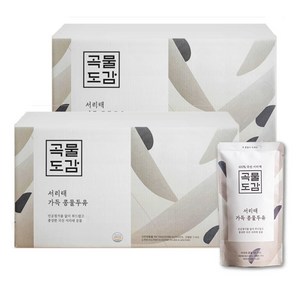 곡물도감 국산 무가당 서리태 콩물두유, 180ml, 30개