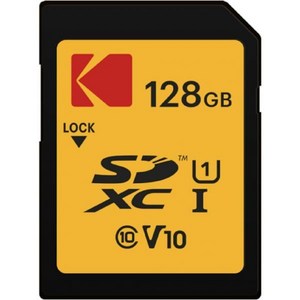 코닥 128GB UHS-II U3 V90 Ulta Po SDXC 메모리 카드, 128 GB