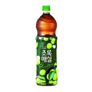 웅진 초록매실, 1.5L, 4개