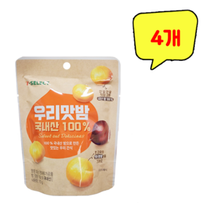 우리맛밤 70g, 4개