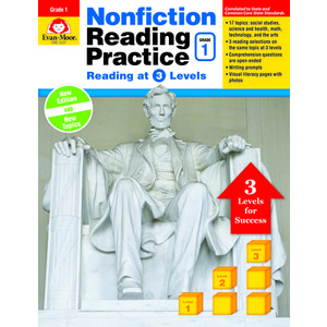 Nonfiction Reading Pactice Gade 1 Papeback