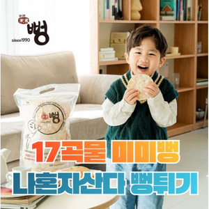 미미뻥 17곡물 뻥튀기, 90g, 1개