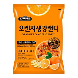 일광제과 오렌지 생강 캔디, 250g, 2개