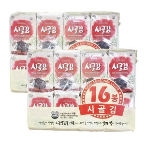 시골 시골김 도시락김, 4g, 32개