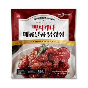 멕시카나 매콤달콤 닭강정 500g, 1개