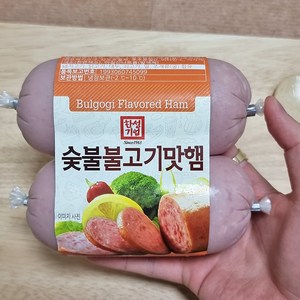 5분마켓 한성 숯불불고기맛햄 스모크햄 600g, 1세트