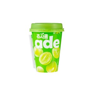 빙그레 쥬시쿨에이드 청포도에이드 250mlx10컵, 10개, 250ml