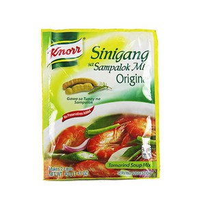 Knorr Sinigang Sampalok Mix Original 크노르 시니강 삼팔록 믹스 오리지날, 44g, 1개