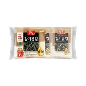 동원 양반 참기름김 식탁김 4.5g x 9봉 x 3봉 (총 27봉), 40.5g, 3개