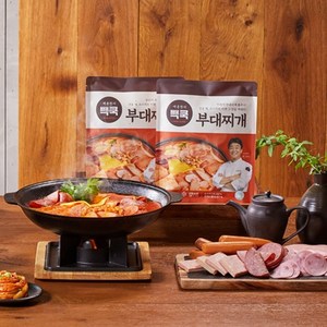 백종원 [백종원] 빽쿡 부대찌개 600g *10팩, 10개