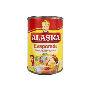 Alaska Evaporada Evaporated Creamer 알라스카 에밥 포라다 크리머, 단일제품, 1개, 370ml