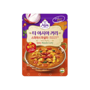 티아시아키친 스파이시 마살라 커리 분말 조리형 카레 100g, 6개