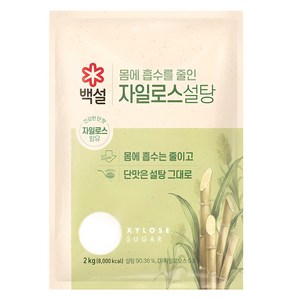 백설자일로스 설탕, 2kg, 1개