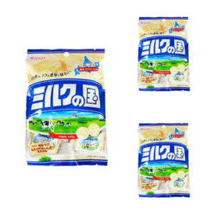 카수가이 밀크 노 쿠니 사탕, 125g, 3개