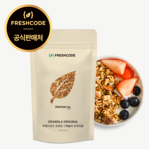 프레시코드 프로틴 그래놀라 오리지널, 330g, 1개