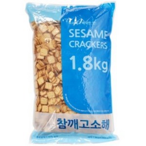 신흥 참깨고소해 업소용 대용량 간식 과자 스낵 쿠키 비스킷 주전부리, 2개, 1.8kg