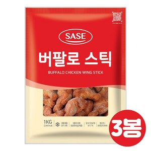 푸드라인_ 사세 버팔로 스틱, 3개, 1kg