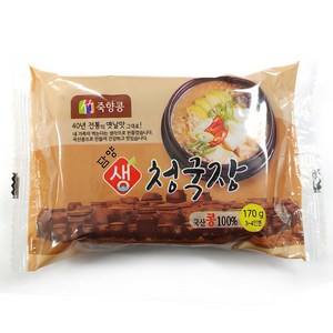 담양 죽향콩 국산콩 청국장, 170g, 3개