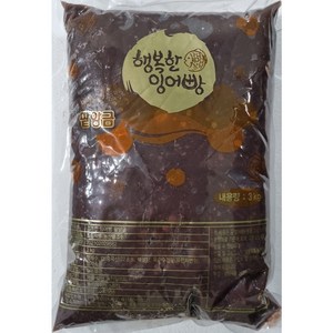 행복한 잉어빵 팥앙금 3kg 홈 베이킹 재료, 1개