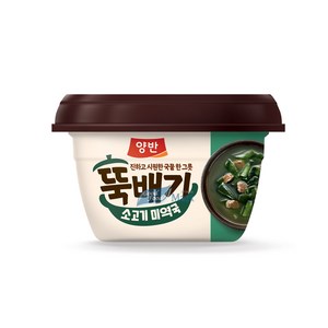 동원 양반 뚝배기 소고기미역국 281.5g, 12개