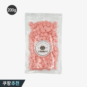 버릴스 딸기 코팅 컴파운드 초콜릿 스트로베리 딸기향, 1개, 200g