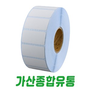 유포지 100X30mm 지관40mm 방수 롤라벨 냉장 냉동 라벨스티커