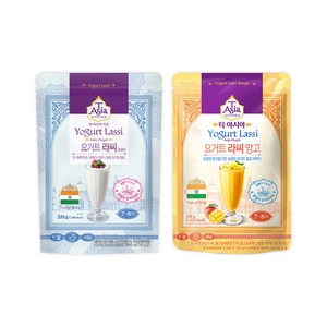 [티아시아] 요거트 라씨 망고 라씨 파우더 320g x2팩구성, 1세트