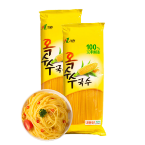 가원 순 옥수수국수, 400g, 12개